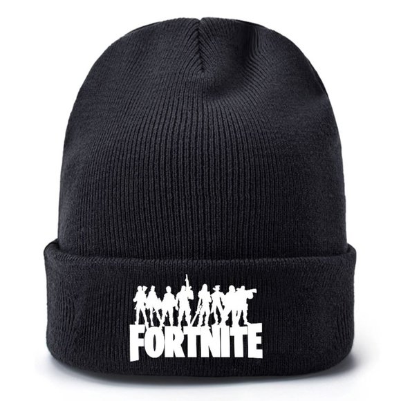 Epic Games Other - Fortnite Black Name Beanie Hat